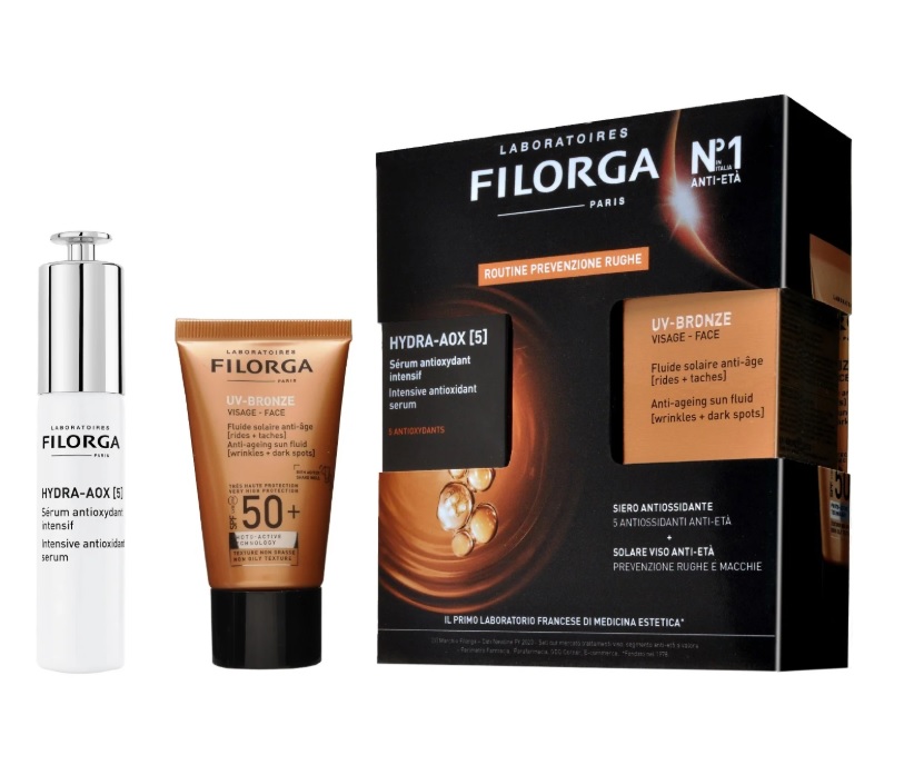 Filorga Cofanetto Siero Hydra Aox + Bronze Face Uv