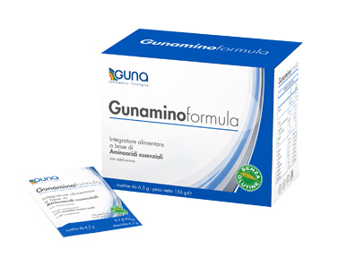 Gunamino Formula Integratore con aminoacidi 42 bustine