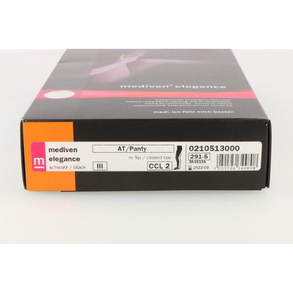 Medi Elegance collant a compressione classe 2 nero donna - calze elastiche medicali eleganti per circolazione e varici