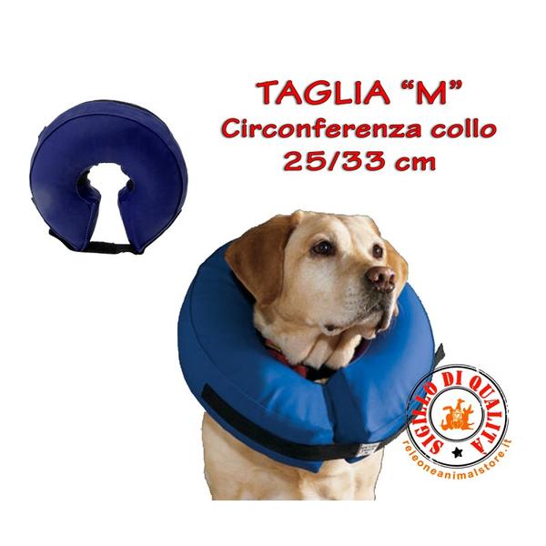 Leopet Collare Elisabettiano Taglia 15 per Cani e Gatti - Protezione Post Operatoria e per Ferite
