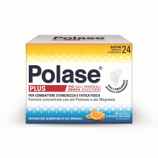 Polase plus integratore di sali minerali senza zuccheri 24 bustine