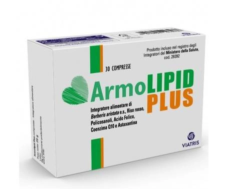 Armolipid Plus integratore contro il colesterolo 30 compresse