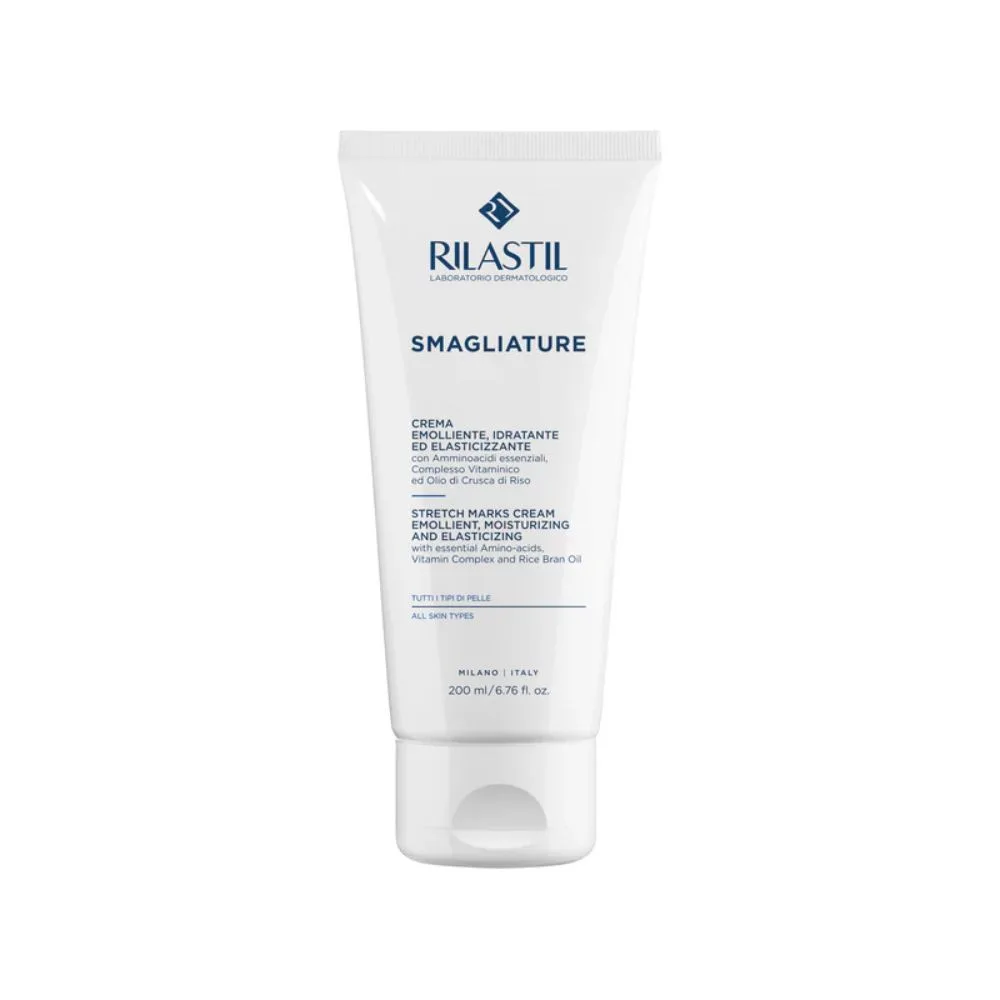 Rilastil Smagliature - Crema Corpo Emolliente Idratante Elasticizzante, 200ml