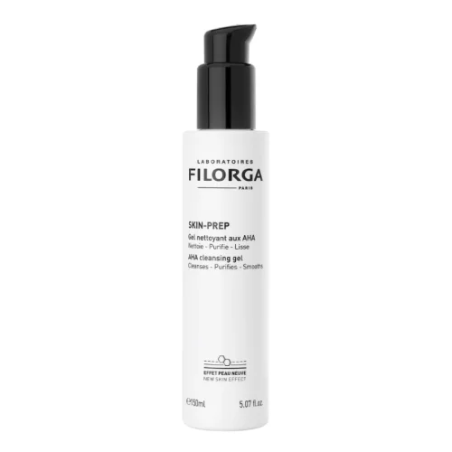 Filorga Skin Prep - Gel Detergente Viso Purificante con Acidi AHA, 150ml