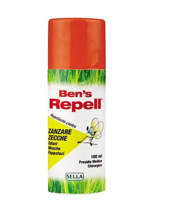 Sella Ben's Repellente Biocida 30% Repell 100 Ml