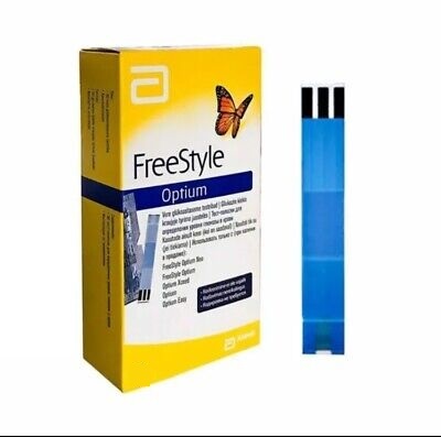 Abbott FreeStyle Optium Strisce Test Glicemia 25 Strisce