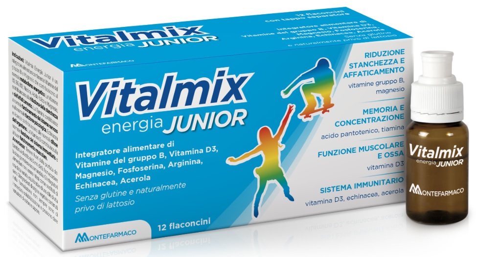 Vitalmix energia Junior Integratore 14 Flaconcini