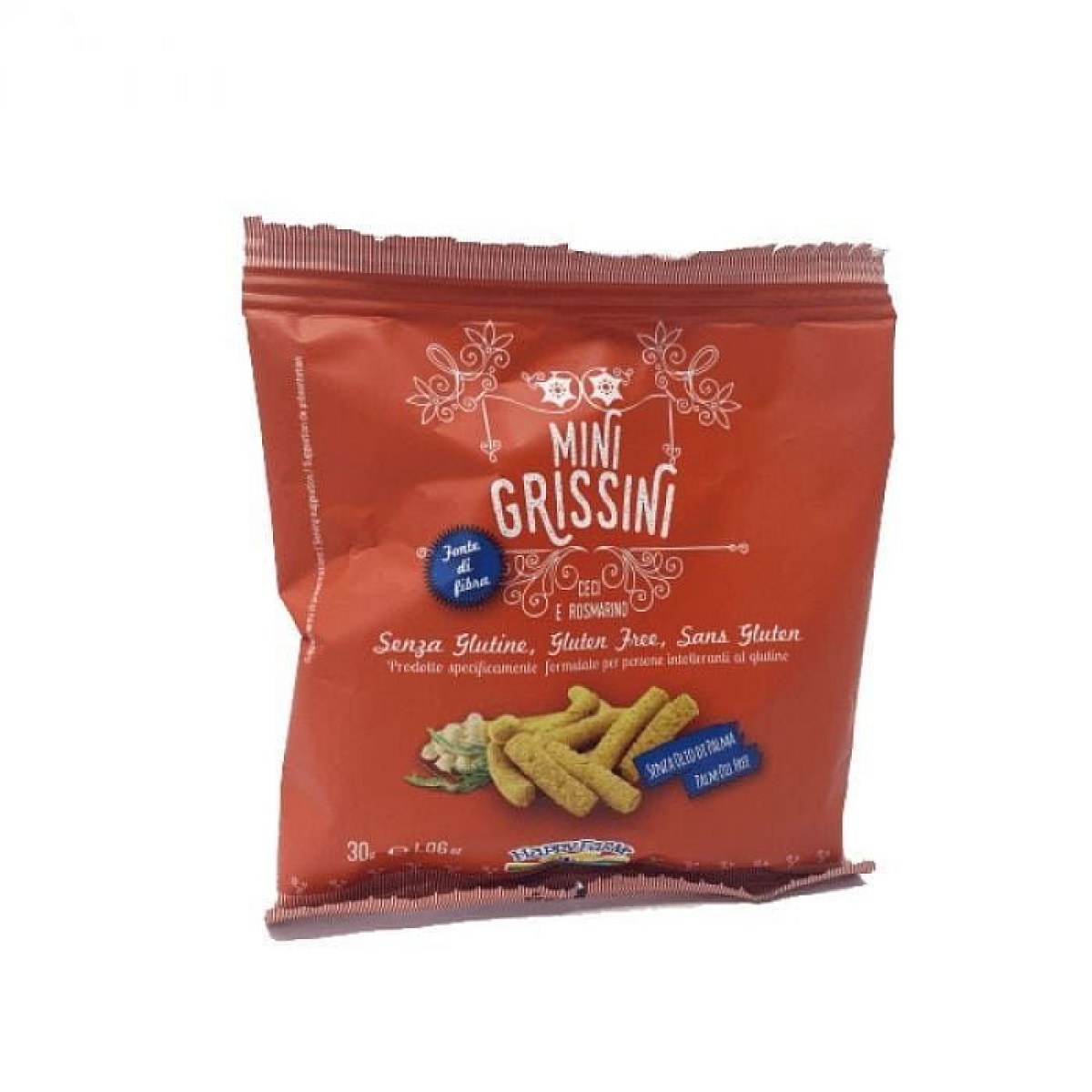 Happy farm mini grissini ceci/rosmarino senza glutine 30 g