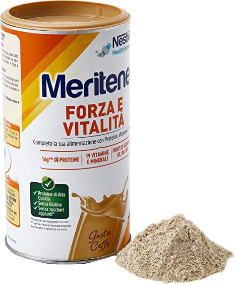 Meritene Forza e Vitalità Polvere Caffè 270 g