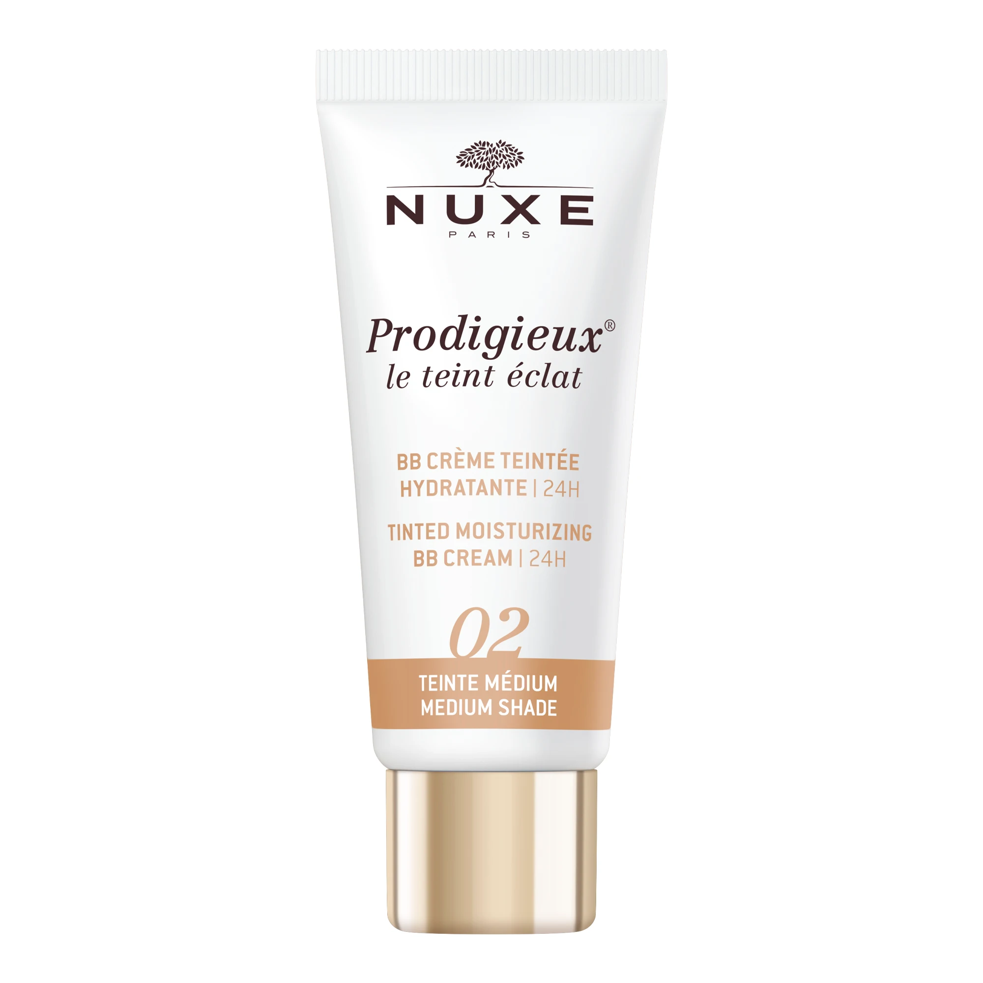 Nuxe Prodigieux - Le Teint Eclat BB Cream Crema Colorata Idratante Tonalità Media 30ml