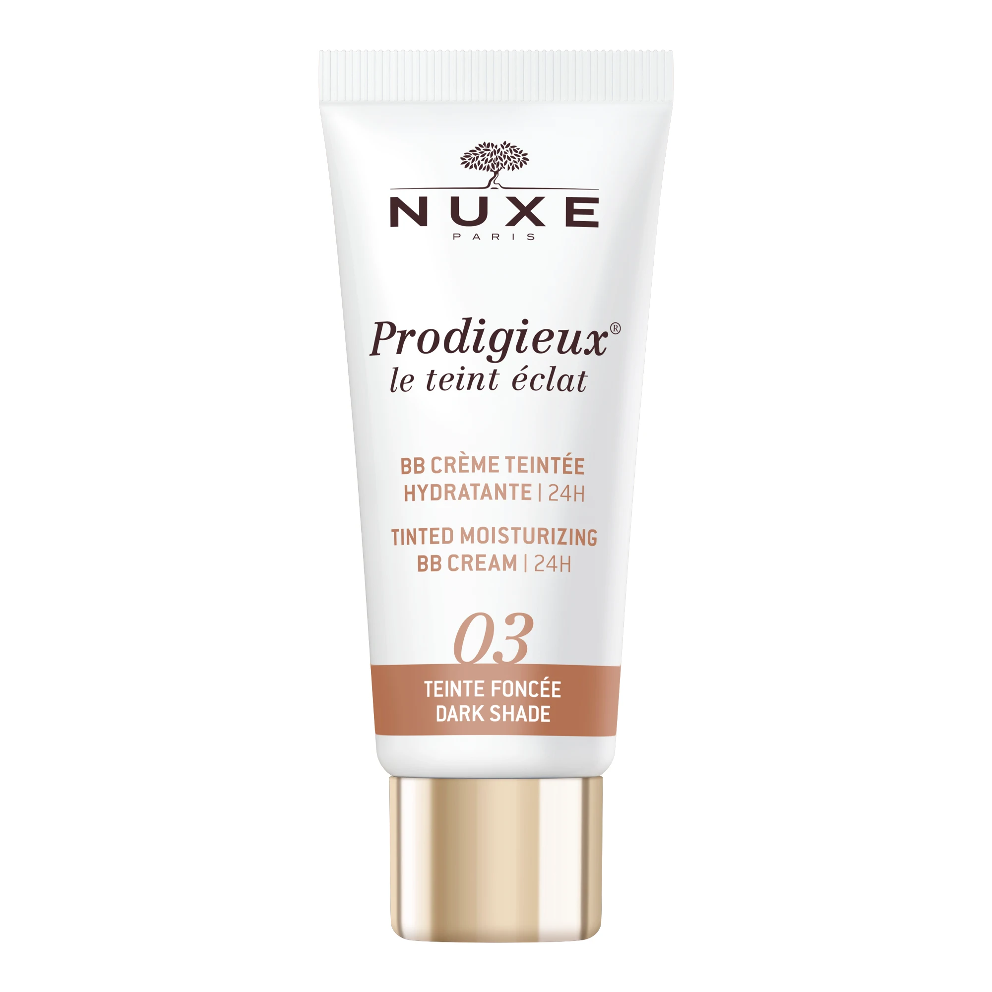 Nuxe Prodigieux - Le Teint Eclat BB Cream Crema Colorata Idratante Tonalità Scura 30ml