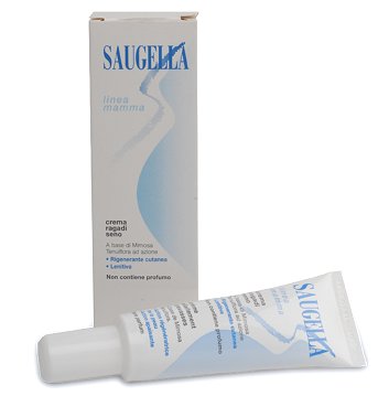 Saugella Gravidanza Allattamento Crema Lenitiva Anti-Ragadi Seno 30 ml