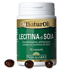 Naturando I Naturoli Lecitina Di Soia 70 Capsule
