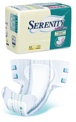 Serenity Soft Dry Pannoloni Mutandina Extra L 30 Pezzi