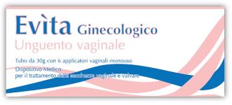 EVITA Ginecologico Unguento Vaginale 6 Applicatori 30 g