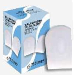 Tallonetta in silicone Media 2 pezzi - tallonette in silicone ammortizzanti