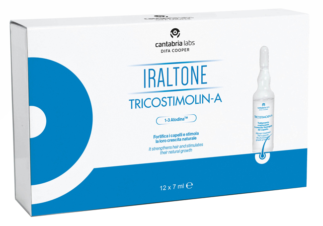Tricostimolin-A Trattamento Ricrescita Capelli 12 Flaconcini