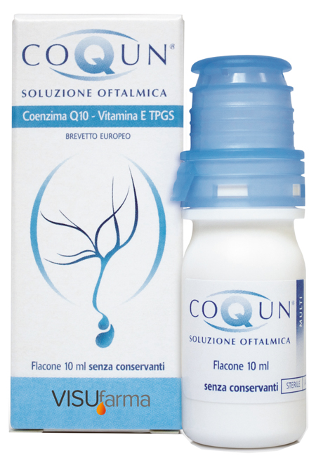 Coqun soluzione oftalmica sterile per terapia del glaucoma 10 ml