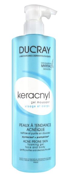KERACNYL GEL DET 400ML DUCRAY
