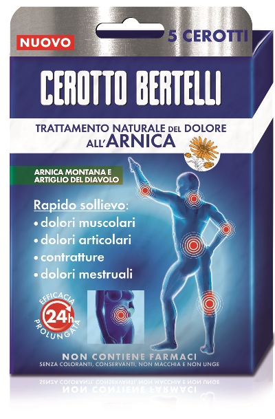 BERTELLI CEROTTO ARNICA 5PZ