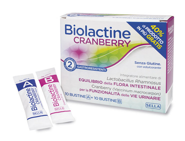 Sella Biolactine Cranberry 10 + 10 Bustine