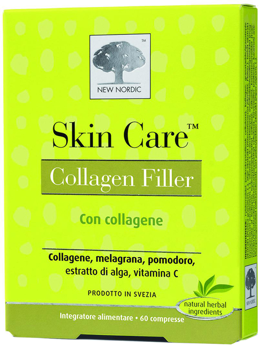 New Nordic Skin Care Collagen Filler 60 Compresse