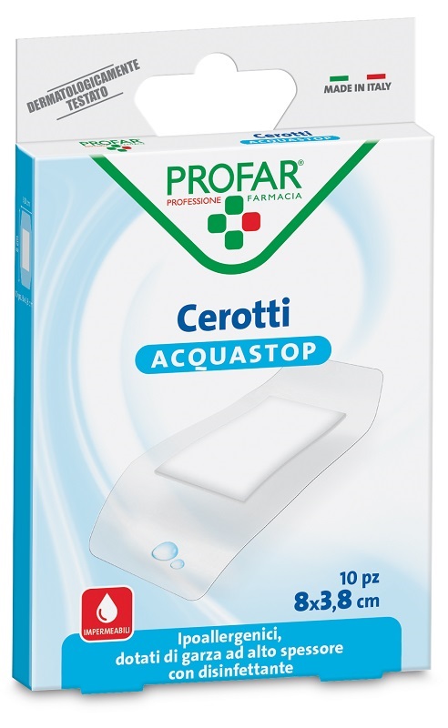 Profar Acquastop - Cerotto 8 x 3,8cm 10 cerotti