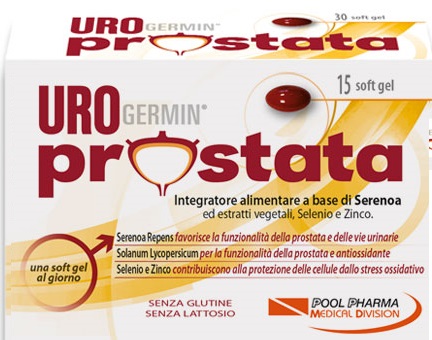 Urogermin Prostata Integratore Alimentare Serenoa Repens 15 Softgel