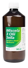 Sella Miscela 3 Oli Lassativo 500 Ml Md Sella