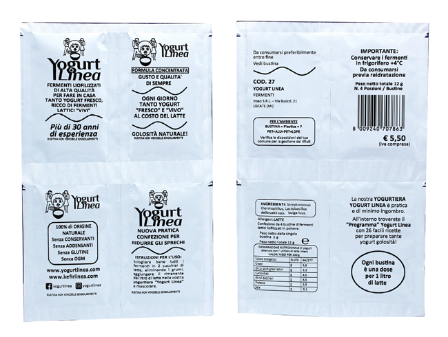 YOGURT LINEA FERMENTI 4BUST