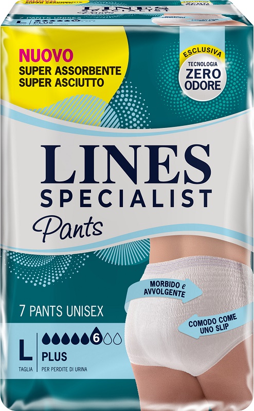 LINES SPEC PANTS UNI PLUS L 7P