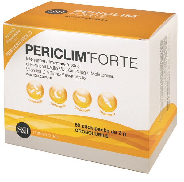 Periclim Forte Integratore Alimentare Fermenti Lattici, 60Stick