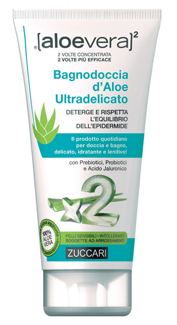 Zuccari Aloevera2 - Bagnodoccia d ??Aloe Ultradelicato 150 ml