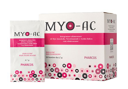 Myo-Ac integratore per acne PCOS 20 bustine