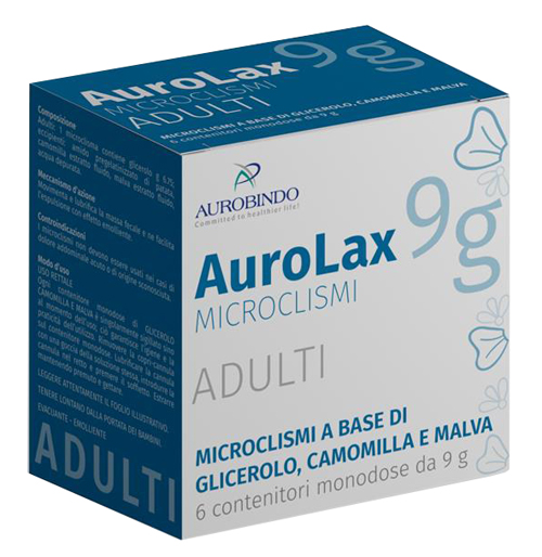 Aurolax Microclismi Adulti 6 pezzi