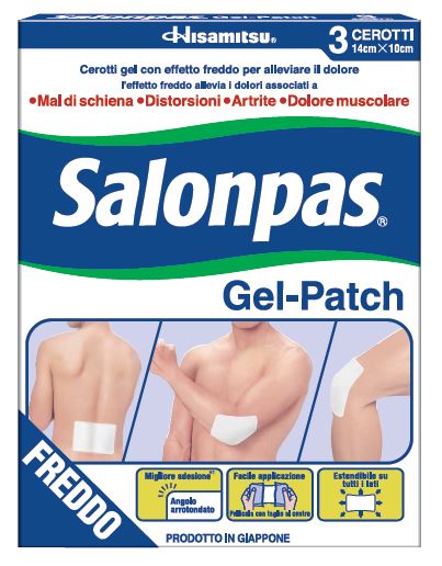 SALONPAS Gel Patch 3 Cerotti