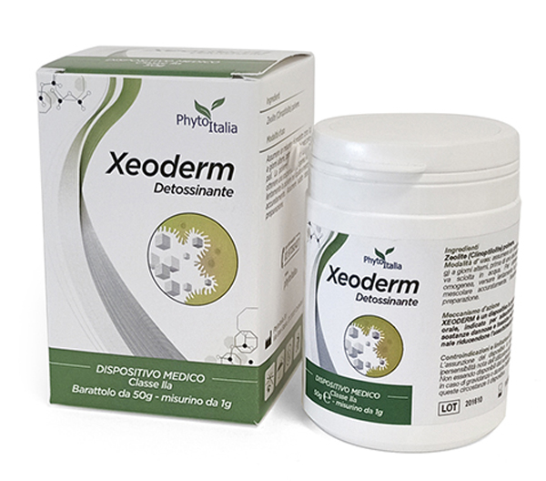 Xeoderm Polvere Dispositivo Medico Adsorbente per Tratto Gastro-Intestinale 50g