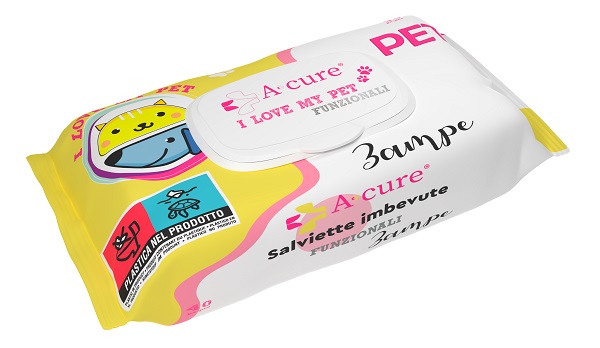 A+CURE Pet Funz.Salv.Zampe40pz img