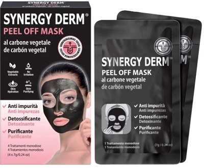 SYNERGY DERM PEEL OFF MASK 4PZ