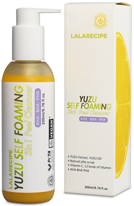 LALARECIPE YUZU SELF FOAM 3IN1
