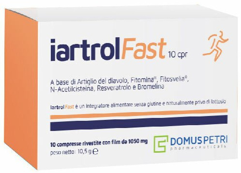 domus petri pharmaceutic. srl iartrol fast 10 cpr