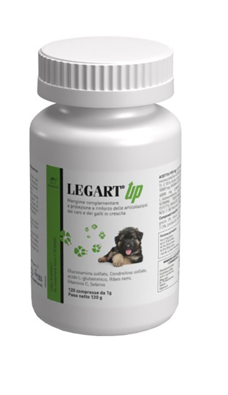 Legart up Alimento Complementare Cane 120 Compresse Naturale img