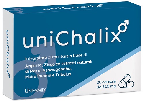 Unichalix - Integratore per migliorare il vigore e la potenza sessuale - 20 capsule