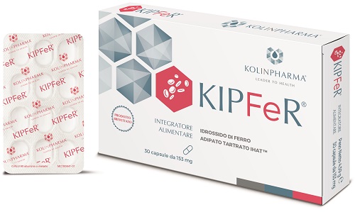 KIPFeR Integratore di Idrossido di Ferro 30 Capsule
