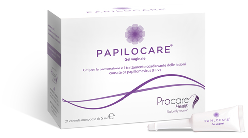 Papilocare Gel vaginale effetto barriera per lesioni da papillomavirus 21 cannule monodose x 5 ml