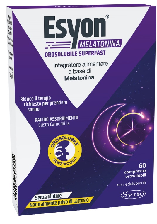 ESYON Melatonina 60 Cpr Orosol