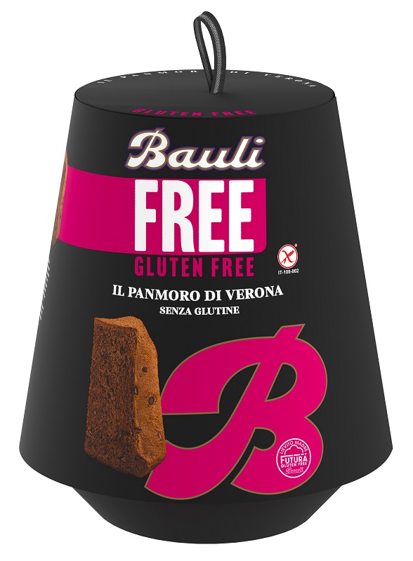 Bauli Panmoro Pandoro al Cacao Senza Glutine, 500g