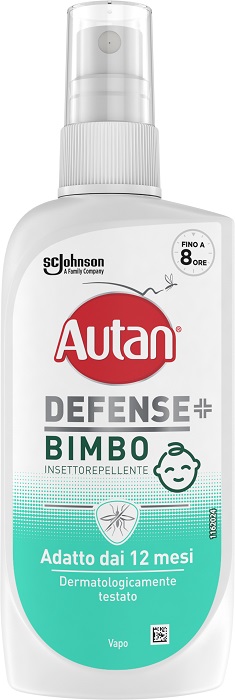 AUTAN Defense Bimbo Gel Repellente Antizanzare per Bambini 100ml 4 Ore Protezione