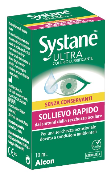 Systane Ultra Collirio Lubrificante Senza Conservanti 10 Ml