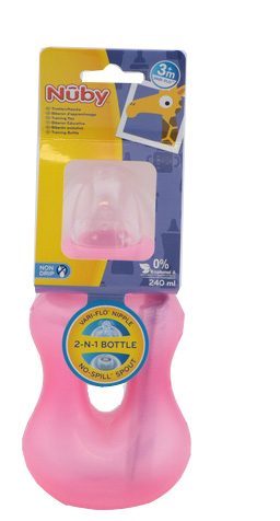 NUBY BIB PRESA FAC 270ML SUCCH